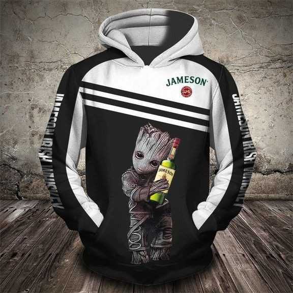 Jameson Groot 3D All Over Print Hoodie, Zip Hoodie