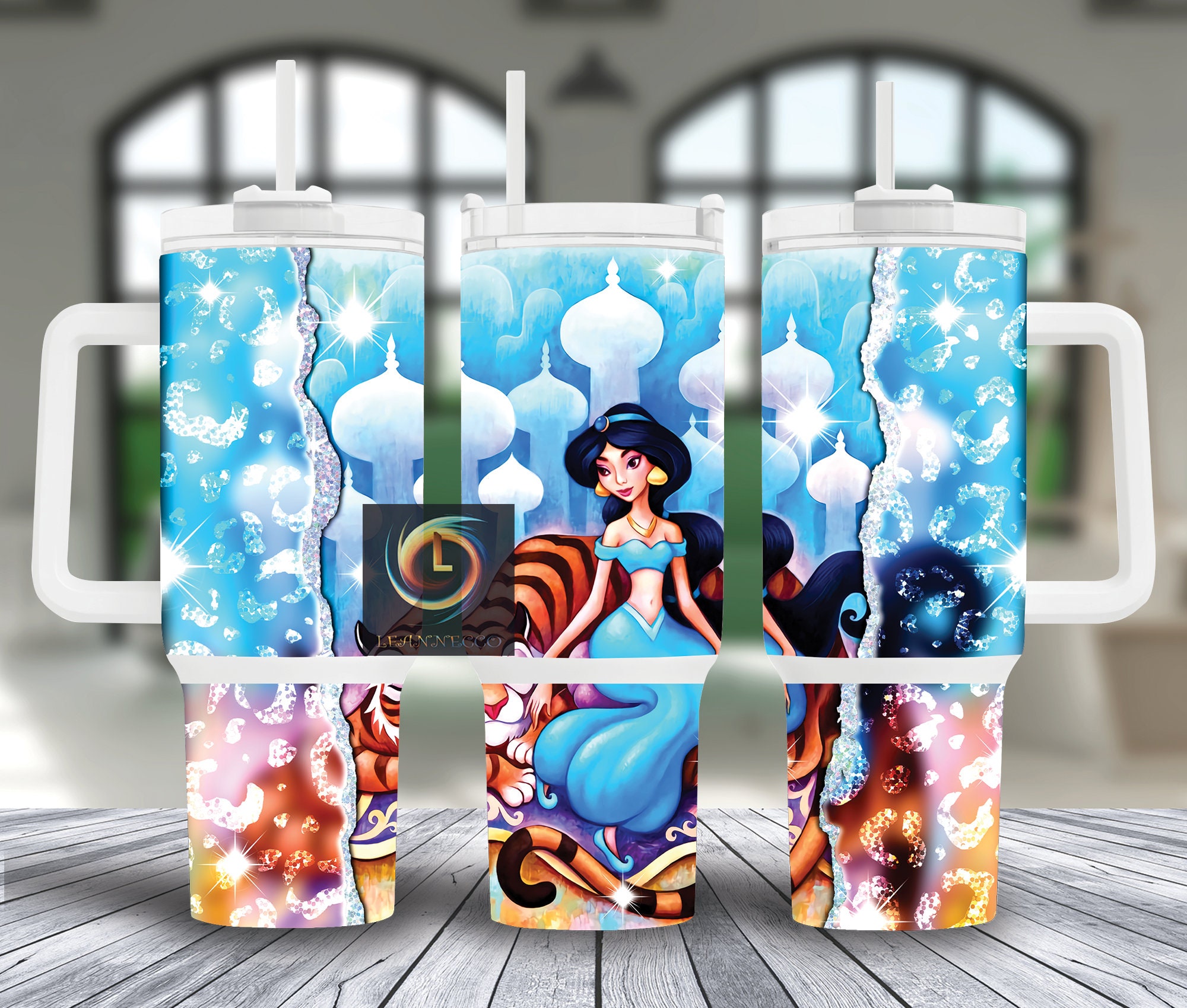 Jasmine Aladdin Disney Cartoon Custom Stanley Cup 40 oz 30 oz Tumbler With HandleTVC2301989