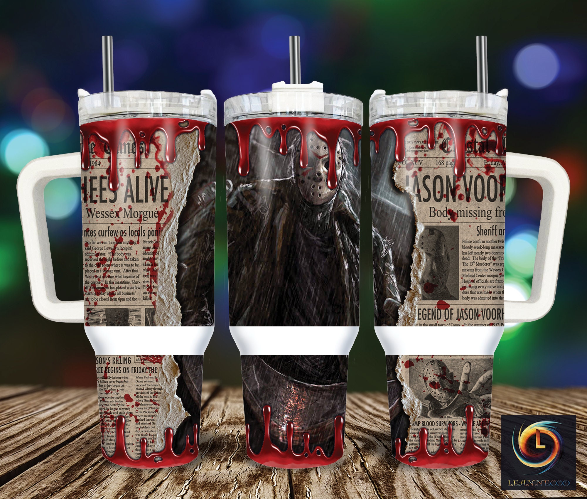 Jason Voorhees Friday The 13th Movies Custom Stanley Cup 40 oz 30 oz Tumbler With HandleTVC230101