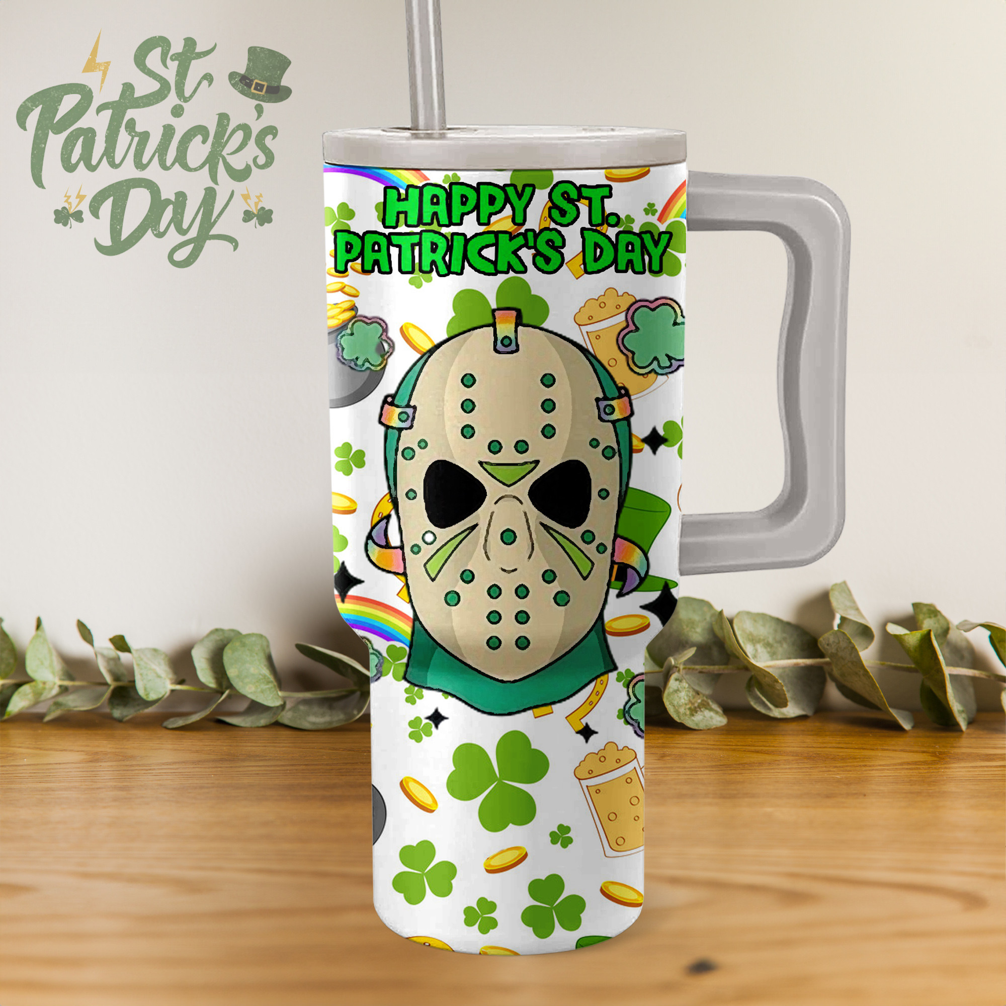 Jason Voorhees Friday The 13th Movies Custom Stanley Cup 40 oz 30 oz Tumbler With HandleTVC2301152