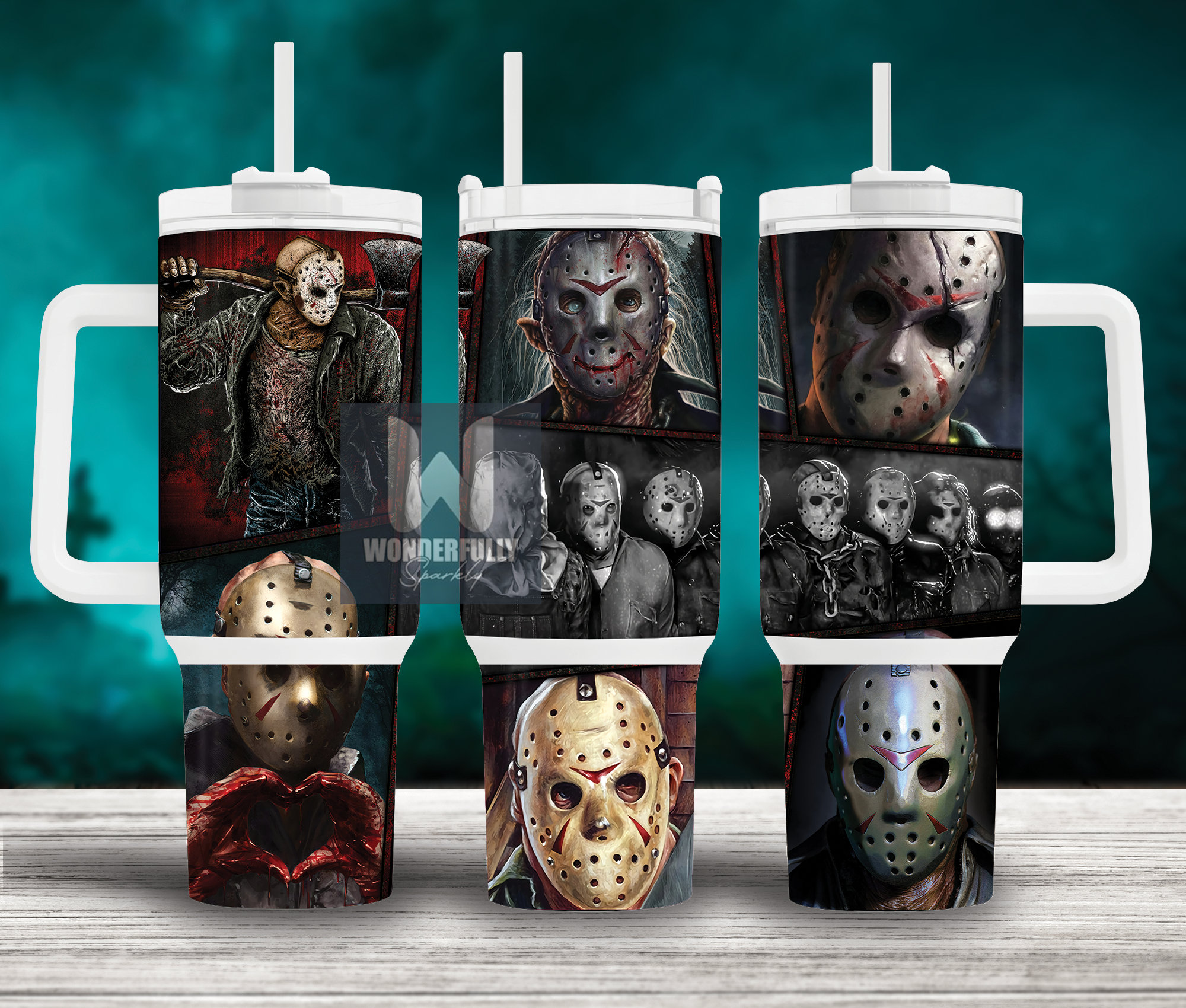 Jason Voorhees Friday The 13th Movies Custom Stanley Cup 40 oz 30 oz Tumbler With HandleTVC2301155