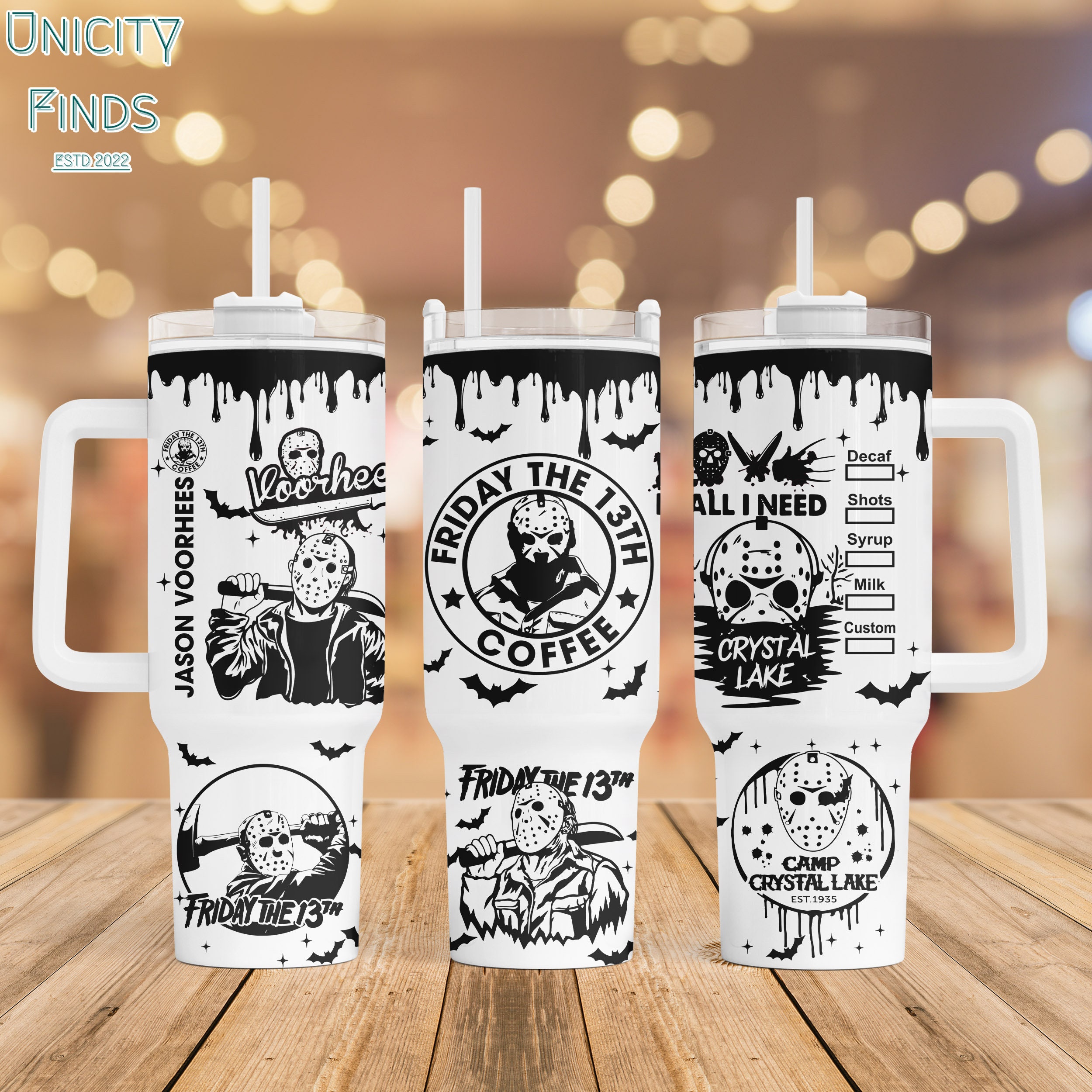 Jason Voorhees Friday The 13th Movies Custom Stanley Cup 40 oz 30 oz Tumbler With HandleTVC2301849