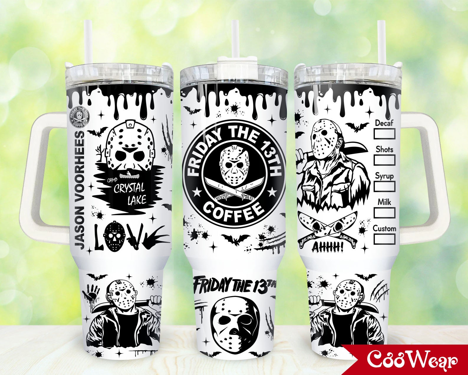 Jason Voorhees Friday The 13th Movies Custom Stanley Cup 40 oz 30 oz Tumbler With HandleTVC2301857