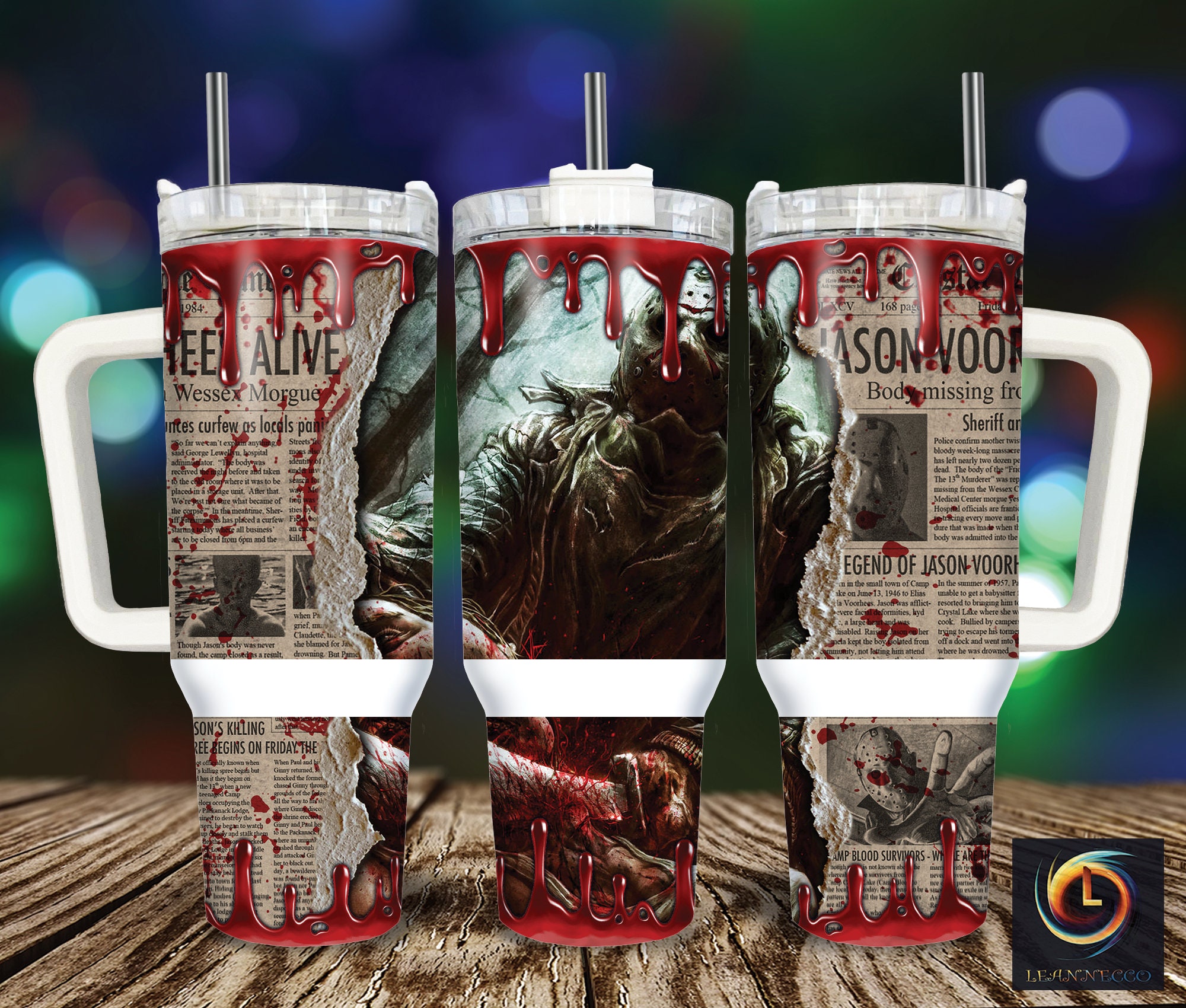 Jason Voorhees Friday The 13th Movies Custom Stanley Cup 40 oz 30 oz Tumbler With HandleTVC2301998