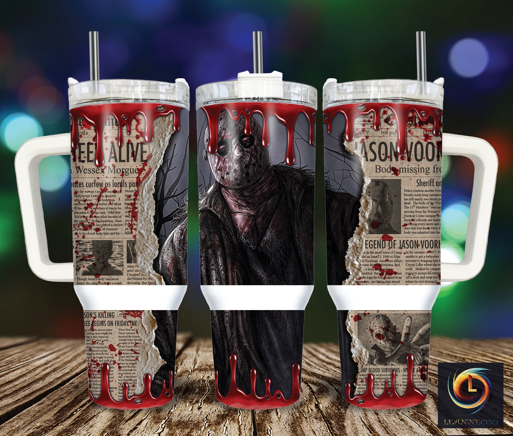 Jason Voorhees Friday The 13th Movies Custom Stanley Cup 40 oz 30 oz Tumbler With HandleTVC2301999