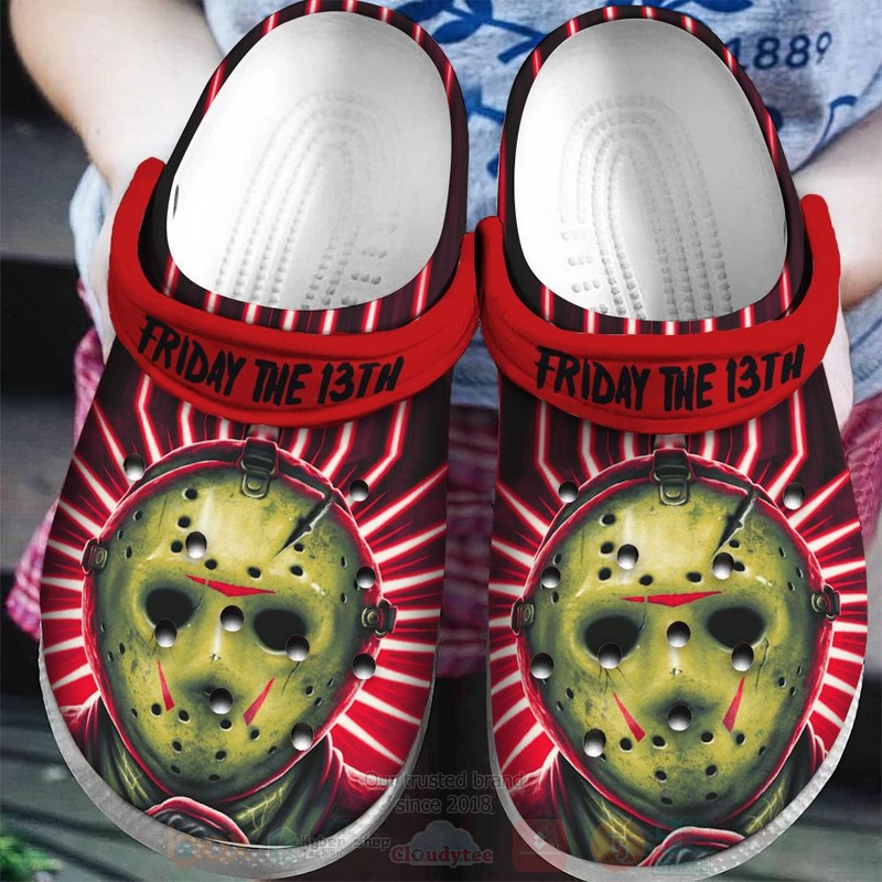 Jason Voorhees Horror Movie Crocs Crocband Clogs Shoes Comfortable For Men Women and Kids