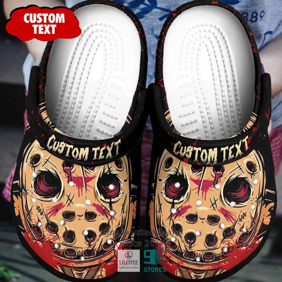 Jason Voorhees Horror Movie Crocs Crocband Clogs Shoes Comfortable For Men Women and Kids
