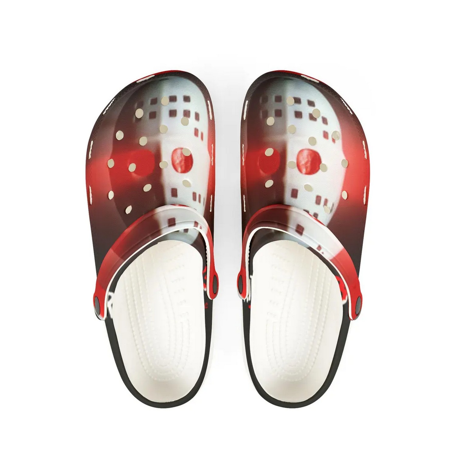 Jason Voorhees Horror Movie Crocs Crocband Clogs Shoes Comfortable For Men Women and Kids