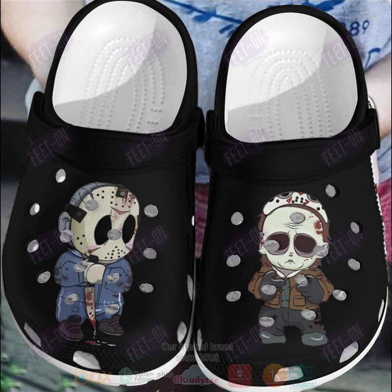 Jason Voorhees Horror Movie Crocs Crocband Clogs Shoes Comfortable For Men Women and Kids