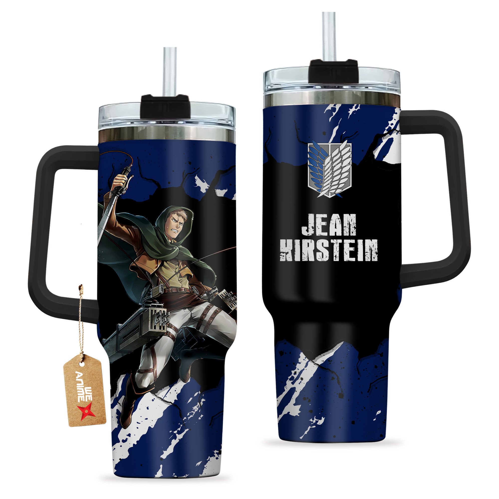 Jean Kirstein Attack on Titan Anime Custom Stanley Cup 40 oz 30 oz Tumbler With HandleTVC2301206