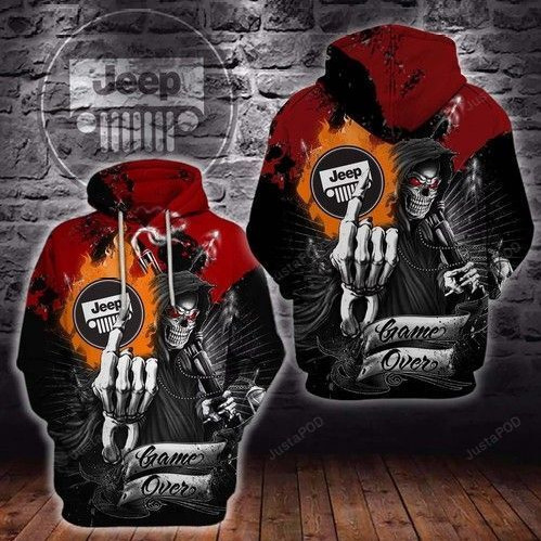 Jeep 3D All Over Print Hoodie, Zip Hoodie