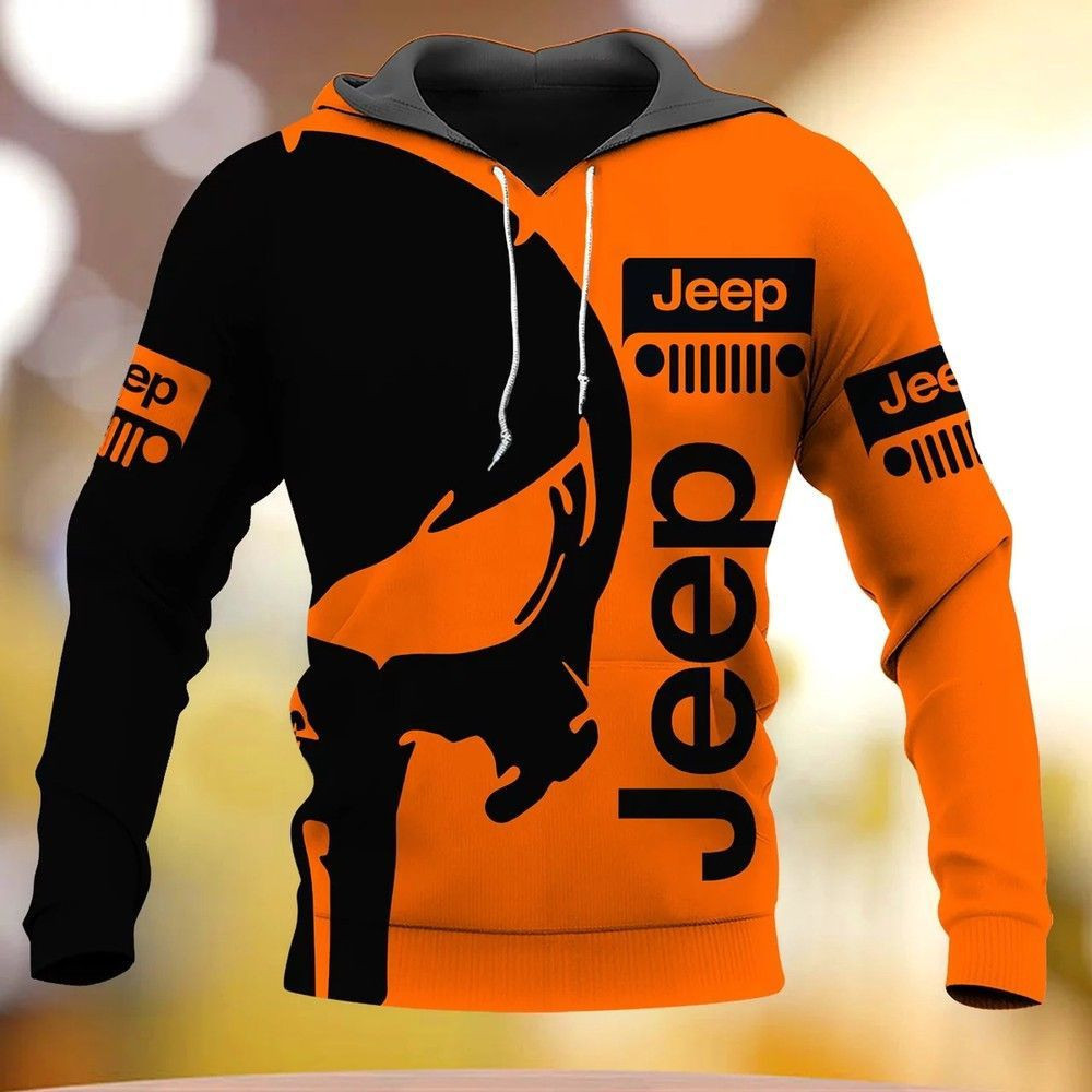 Jeep 3D All Over Print Hoodie, Zip Hoodie