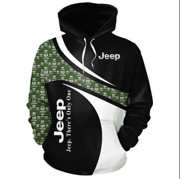 Jeep 3D All Over Print Hoodie, Zip Hoodie