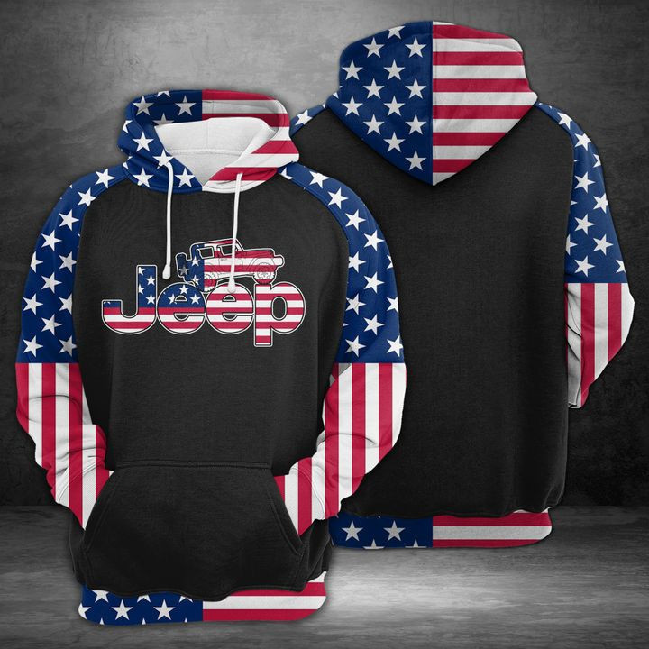 Jeep 3D All Over Print Hoodie, Zip Hoodie