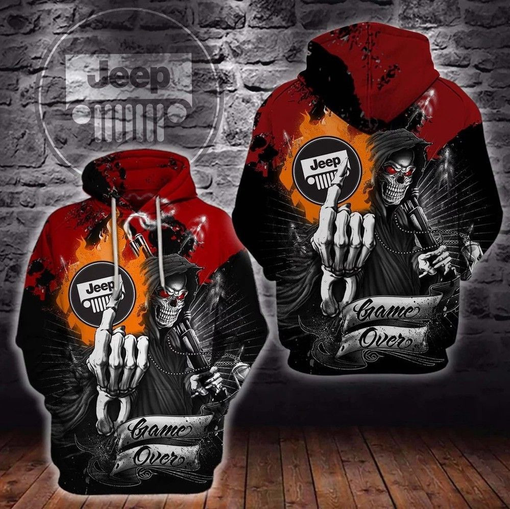 Jeep 3D All Over Print Hoodie, Zip Hoodie