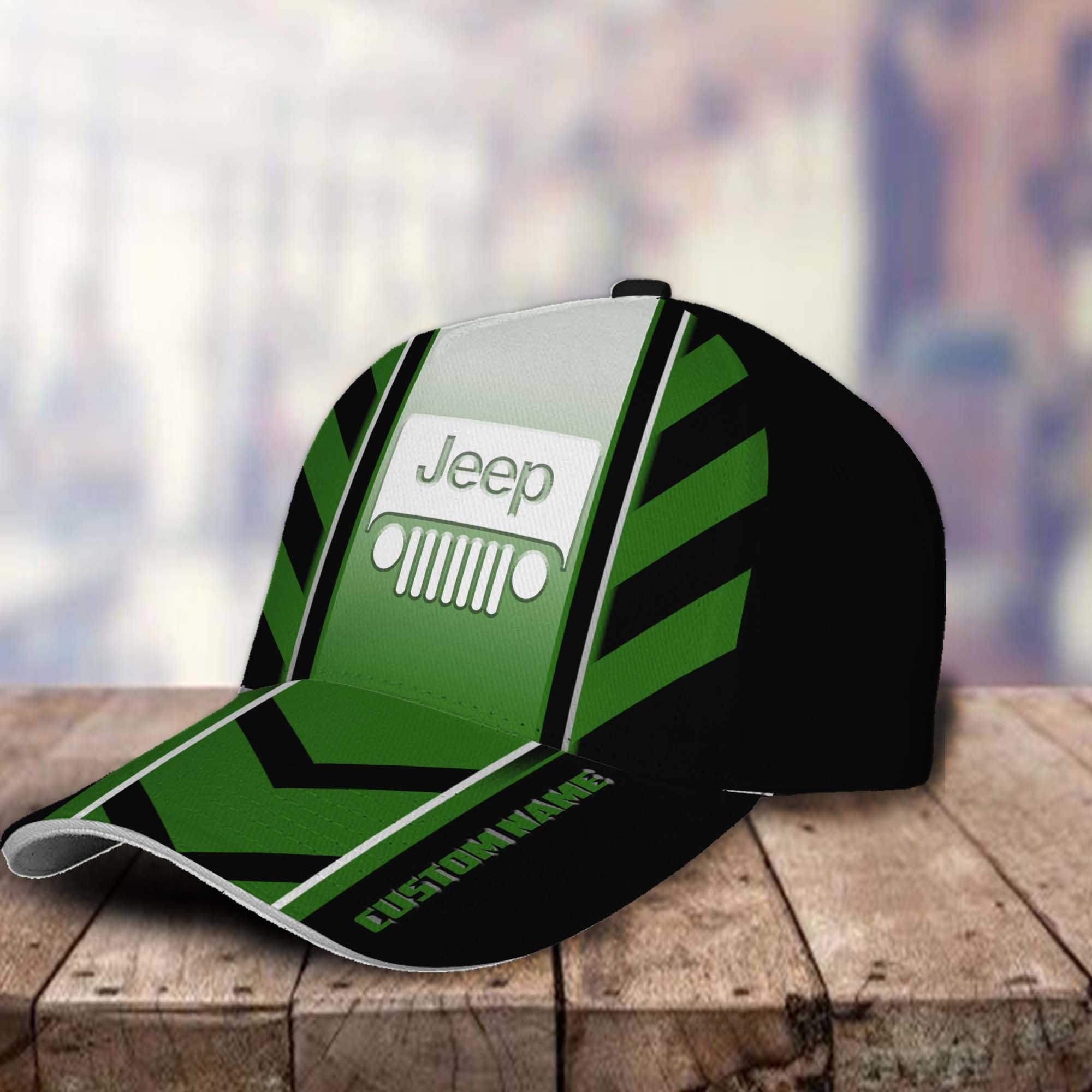 Jeep 3D Classic Cap Custom Name Trucker Hats Custom Hats Gifts For Men & Women