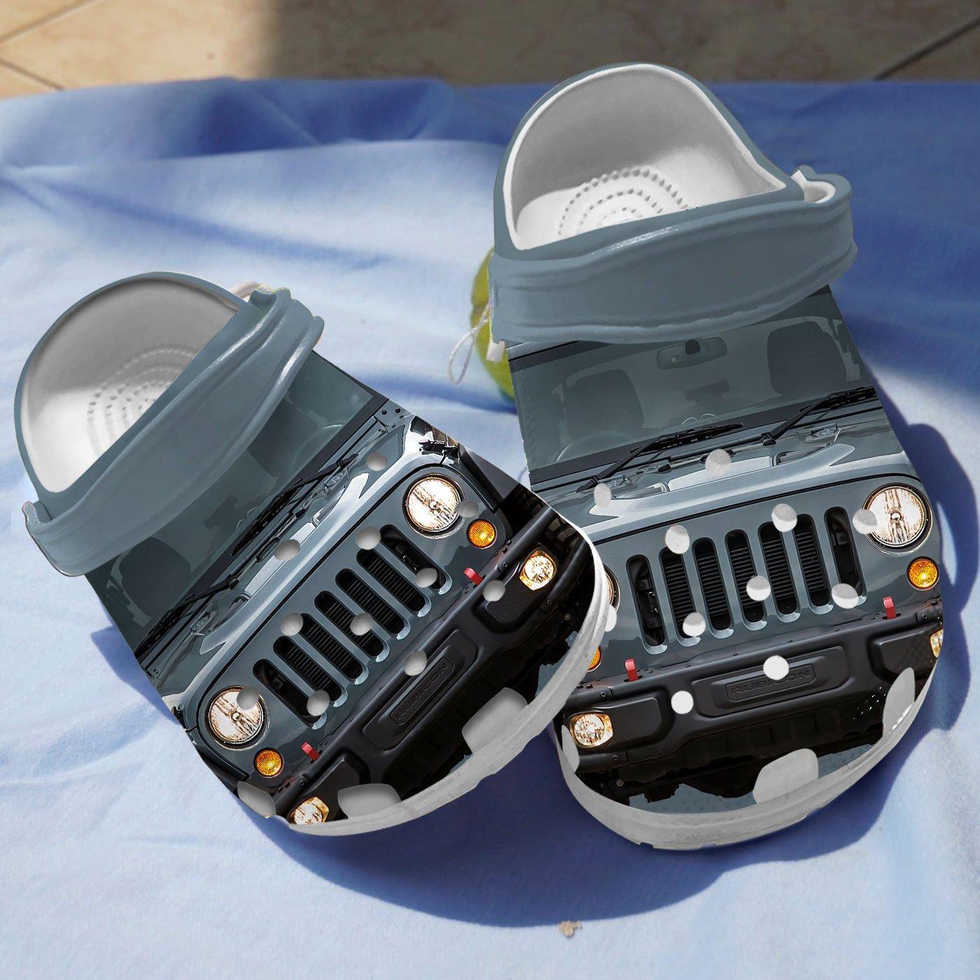 Jeep Car Crocs Crocband Clogs Shoes Comfortable For Men Women and Kids