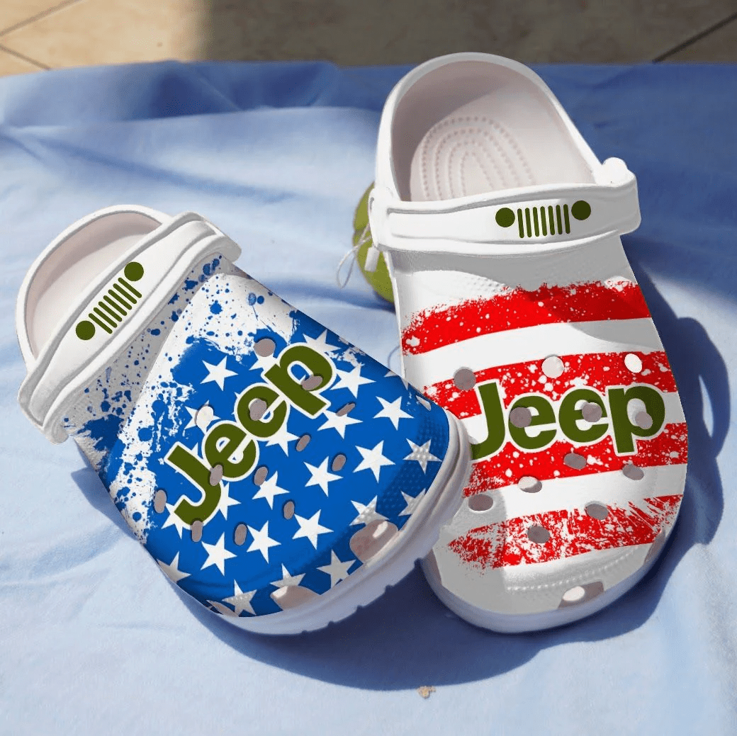 Jeep Crocs Clogs Shoes Comfortable Crocband For Men Women