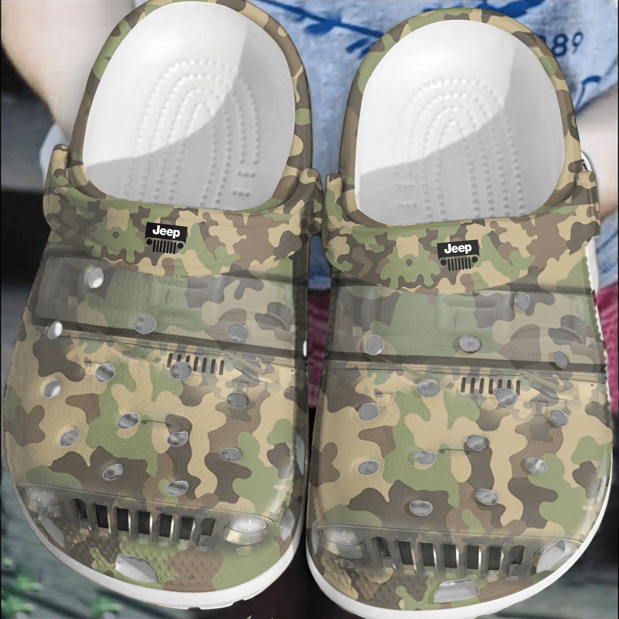 Jeep Crocs Shoes Clogs Comfortable Crocband For Men Women