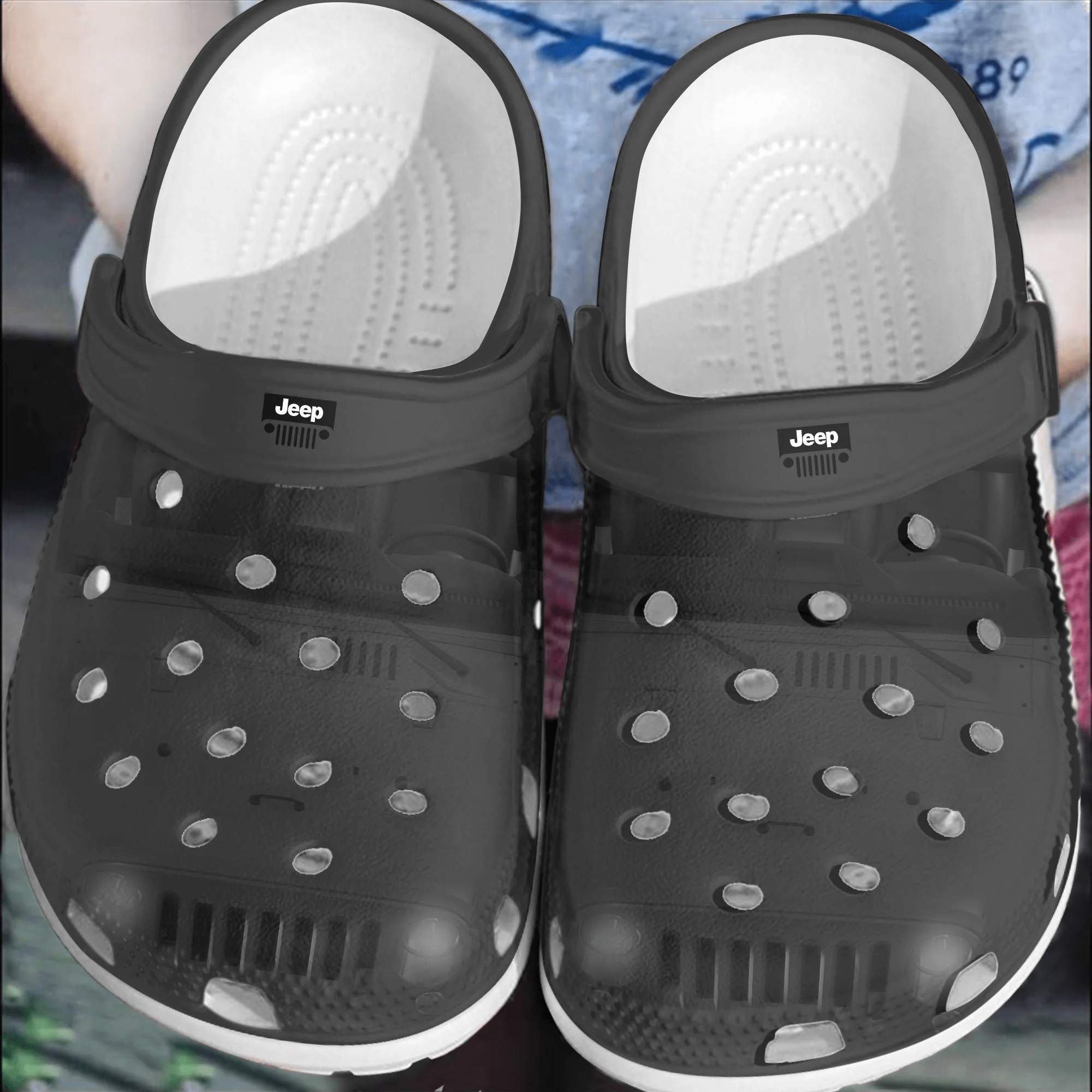 Jeep Crocs Shoes Comfortable Clogs Crocband For Men Women