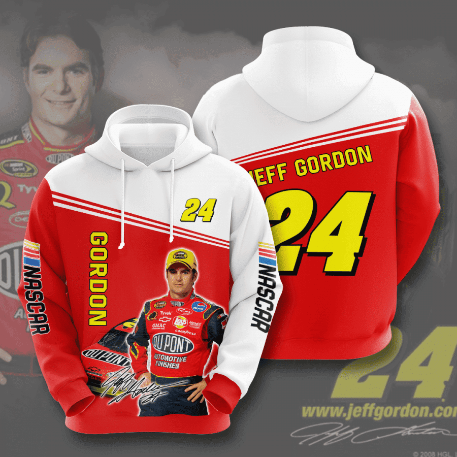 Jeff Gordon 3D All Over Print Hoodie, Zip Hoodie