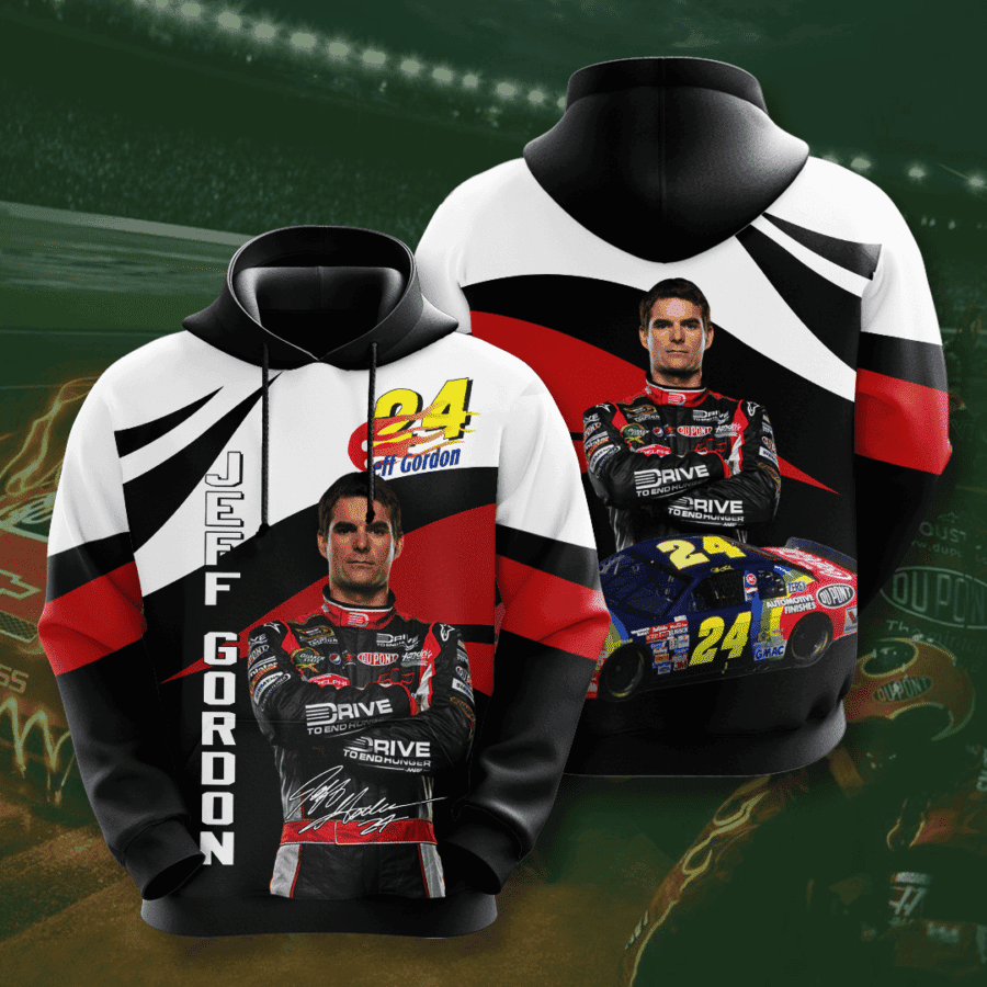 Jeff Gordon 3D All Over Print Hoodie, Zip Hoodie
