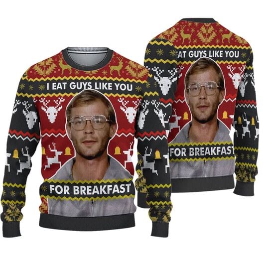 Jeffrey Dahmer Ugly Sweater - Image 2