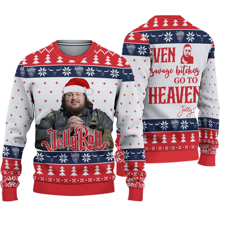 Jelly Roll Christmas Special Edition Sweater