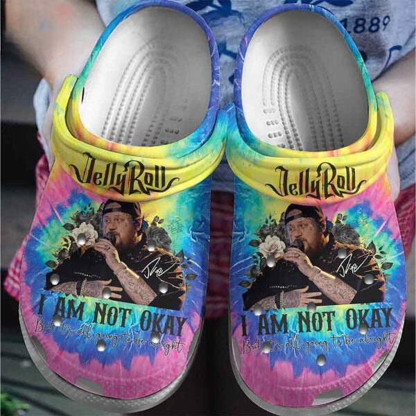 Jelly Roll Music Crocs Crocband Clogs Shoes Comfortable For Men Women and Kids