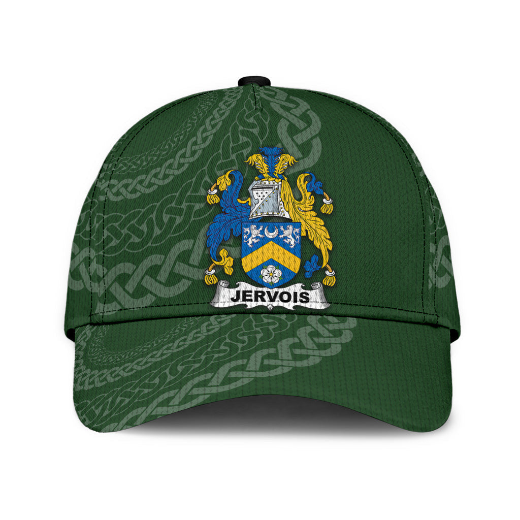 Jervois Coat Of Arms - Irish Family Crest St Patrick's Day Hat Classic Cap Trucker Hats Custom Hats Gifts For Men & Women