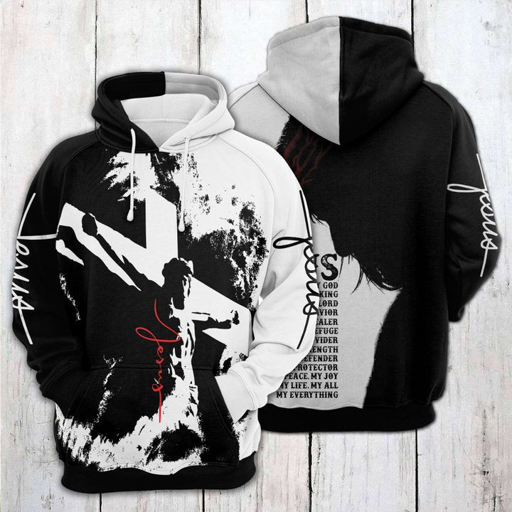 Jesus 3D All Over Print Hoodie, Zip Hoodie