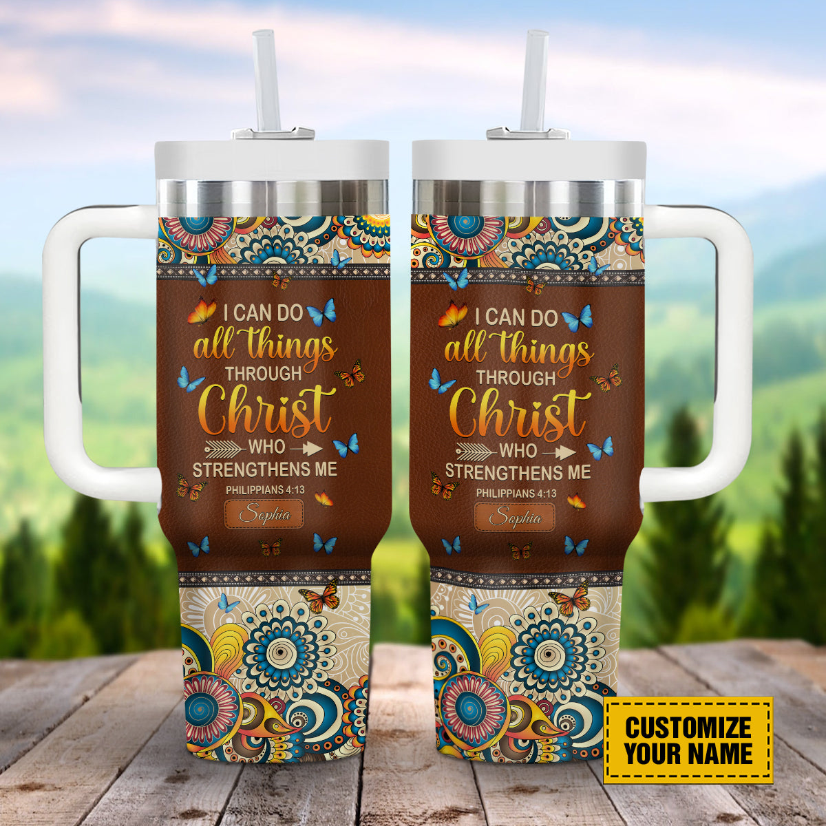 Jesus Chirst Mandala Custom Stanley Cup 40 oz 30 oz Tumbler With HandleTVC2301690