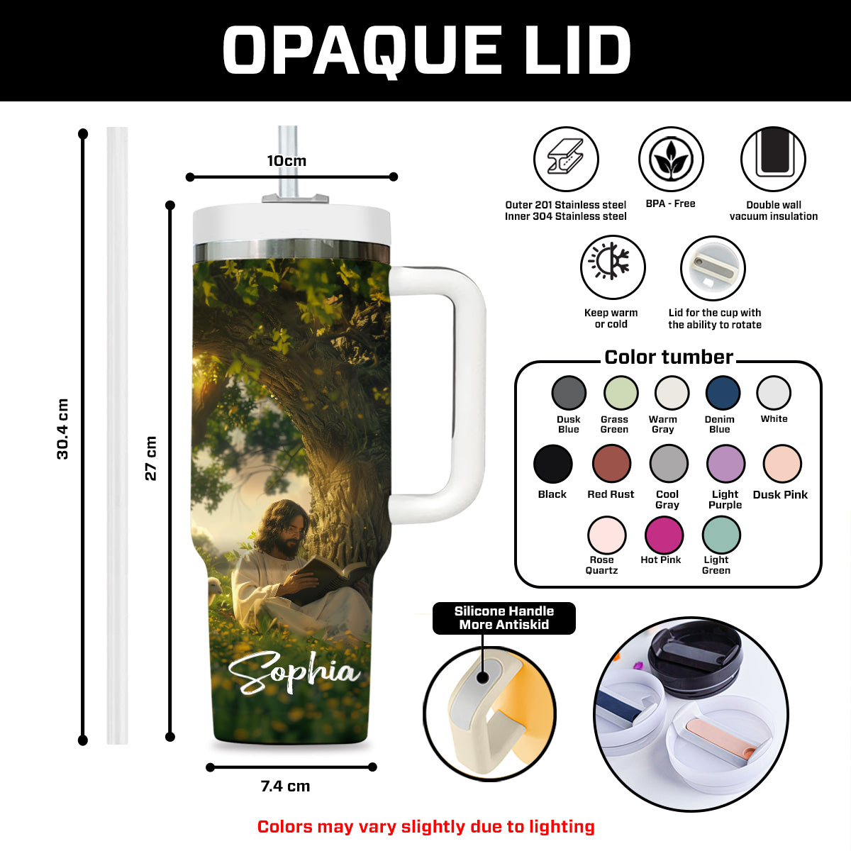 Jesus Christ Custom Stanley Cup 40 oz 30 oz Tumbler With HandleTVC2301693 - Image 9