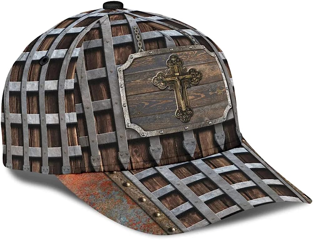 Jesus Cross Baseball Cap - Christian Hats for Men and Women Trucker Hats Custom Hats Gifts For Men & Women