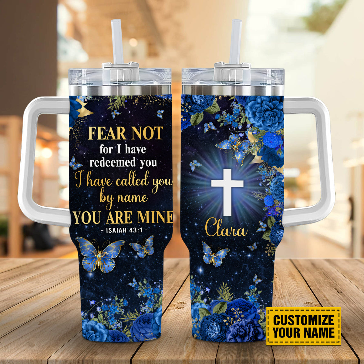 Jesus Cross Bible Verse Custom Stanley Cup 40 oz 30 oz Tumbler With HandleTVC2301690