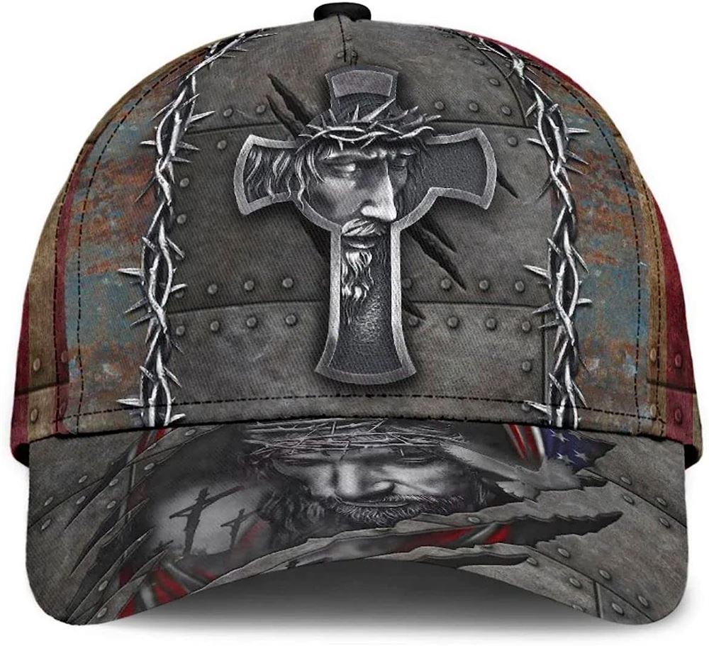 Jesus Cross Crucifixion Of Jesus Baseball Cap Hat  Trucker Hats Custom Hats Gifts For Men & Women