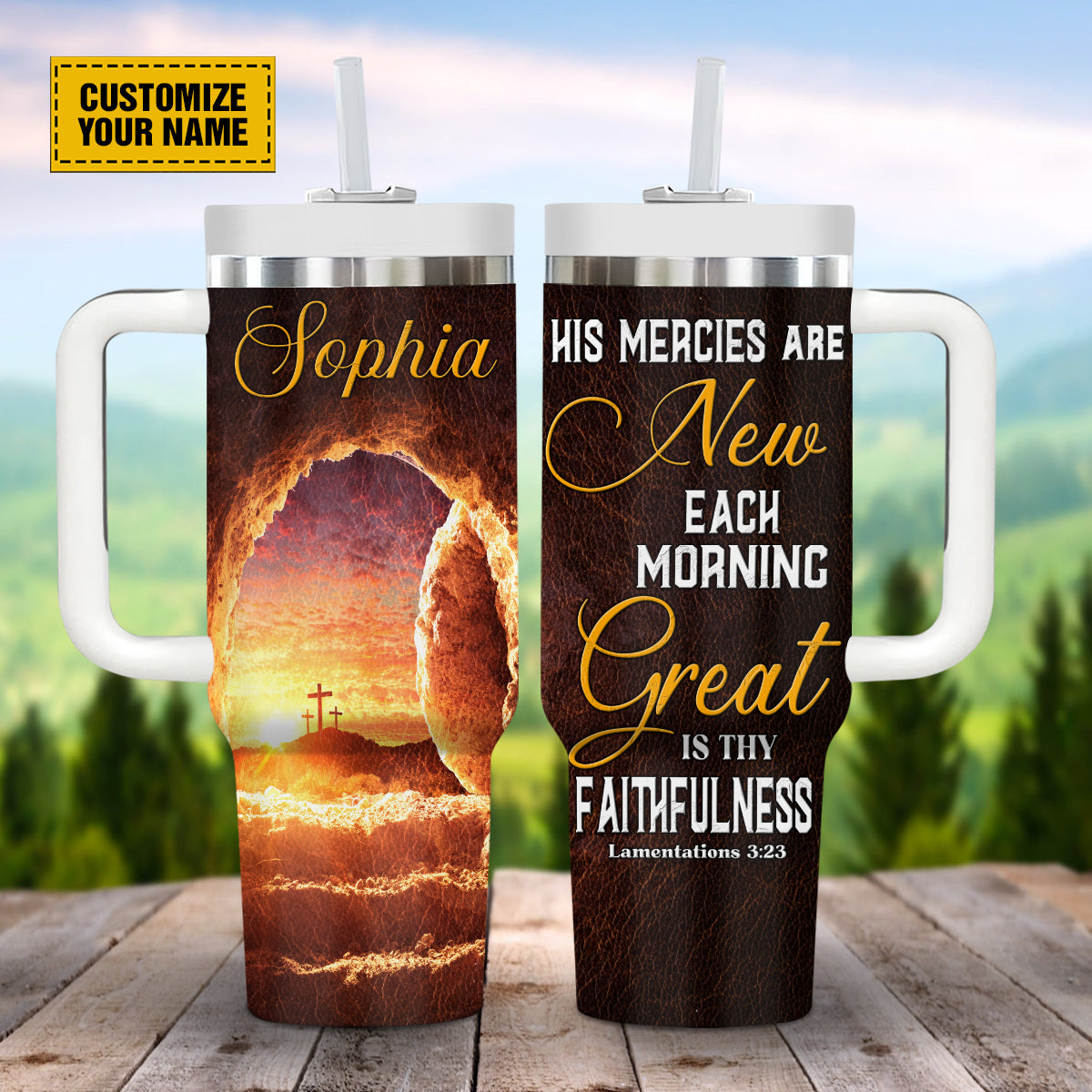 Jesus God Bible Verses Custom Stanley Cup 40 oz 30 oz Tumbler With HandleTVC2301691