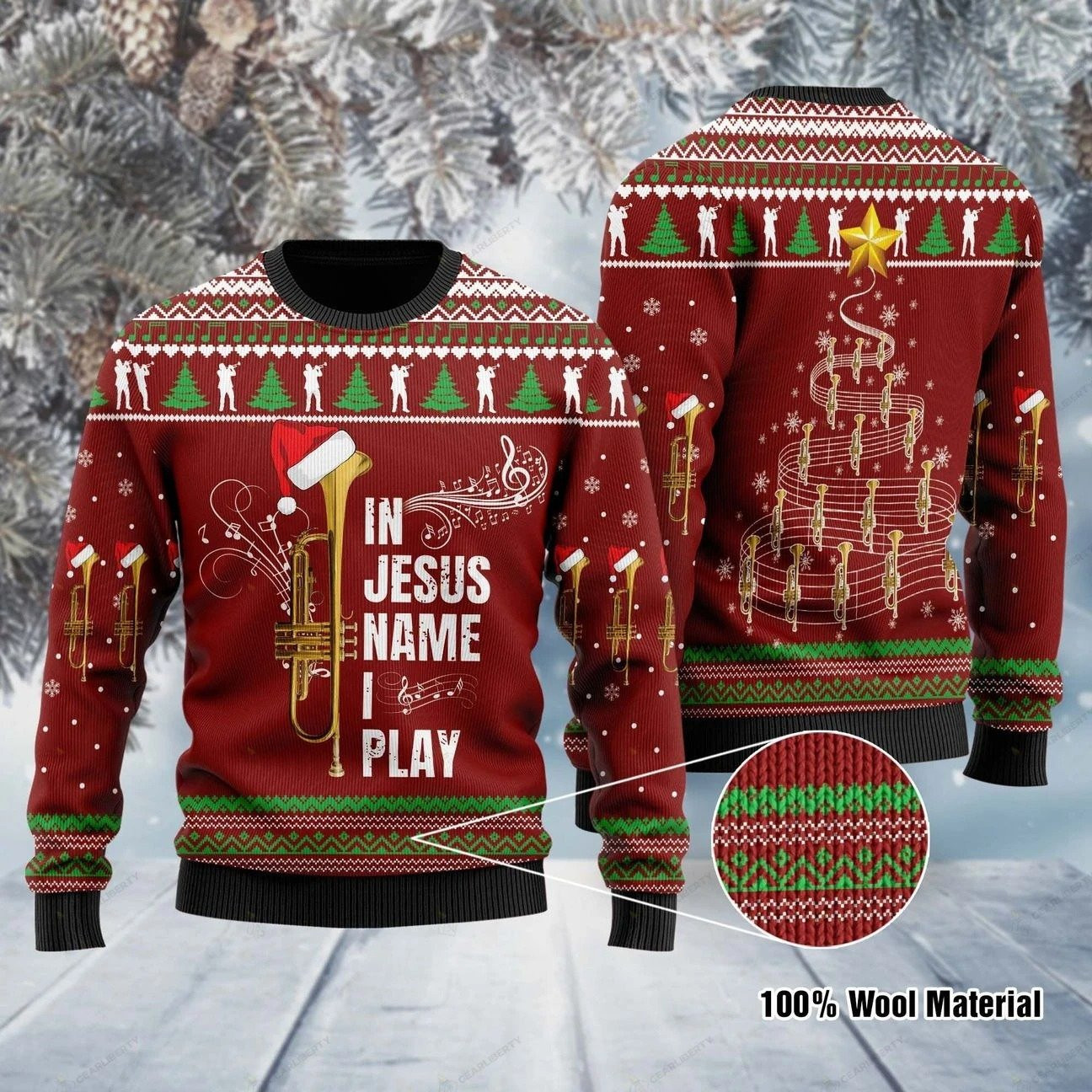 Jesus Ugly Christmas Sweater Adult 3D Funny Matching for family