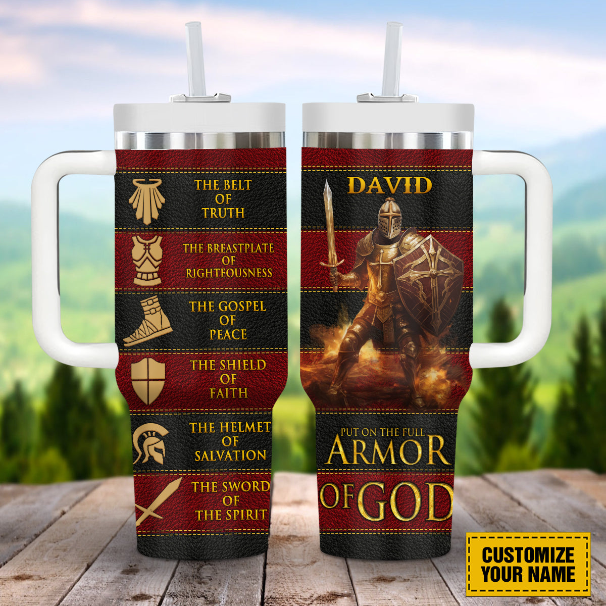 Jesus Warrior Water Custom Stanley Cup 40 oz 30 oz Tumbler With HandleTVC2301694