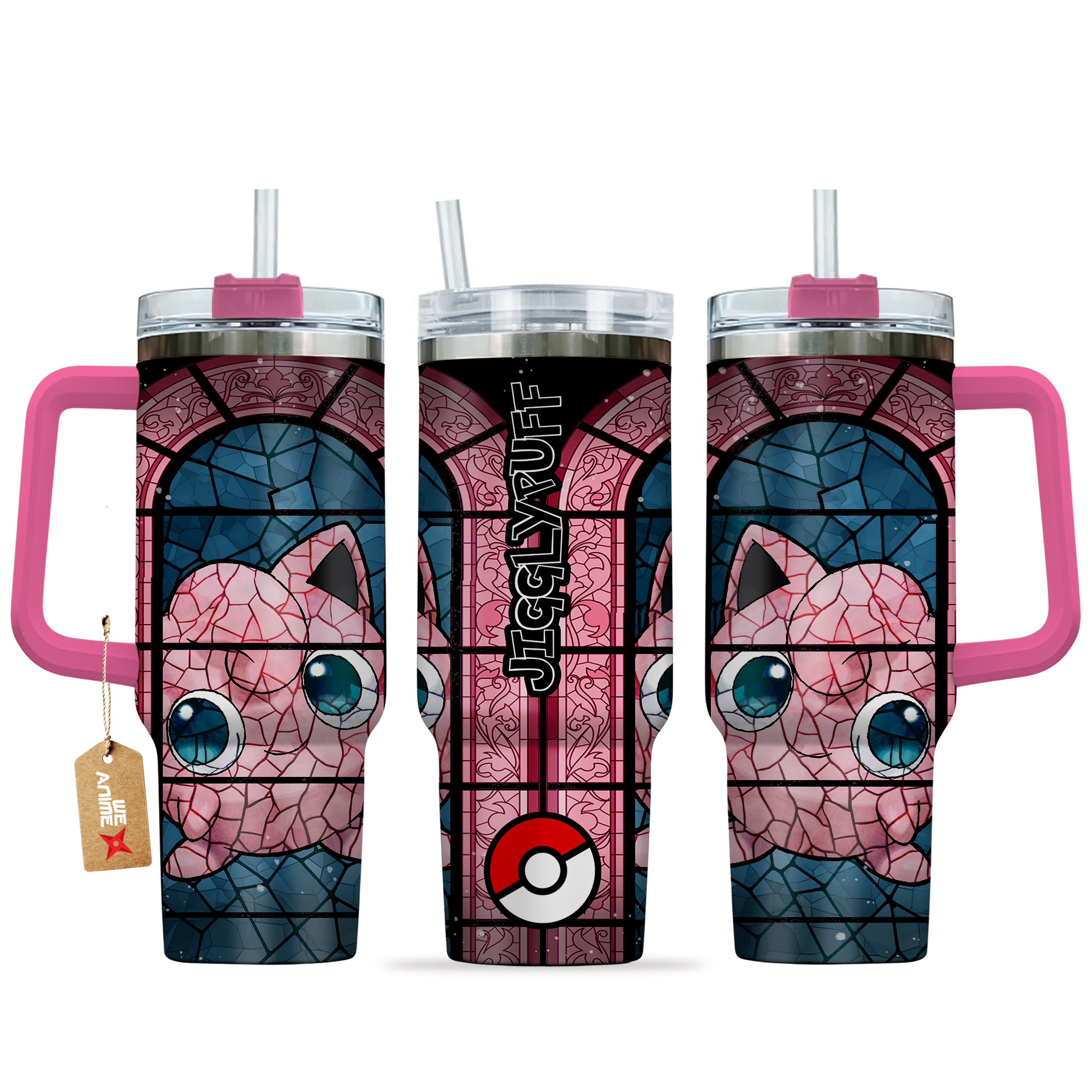 Jigglypuff Pokemon Anime Custom Stanley Cup 40 oz 30 oz Tumbler With HandleTVC2301136