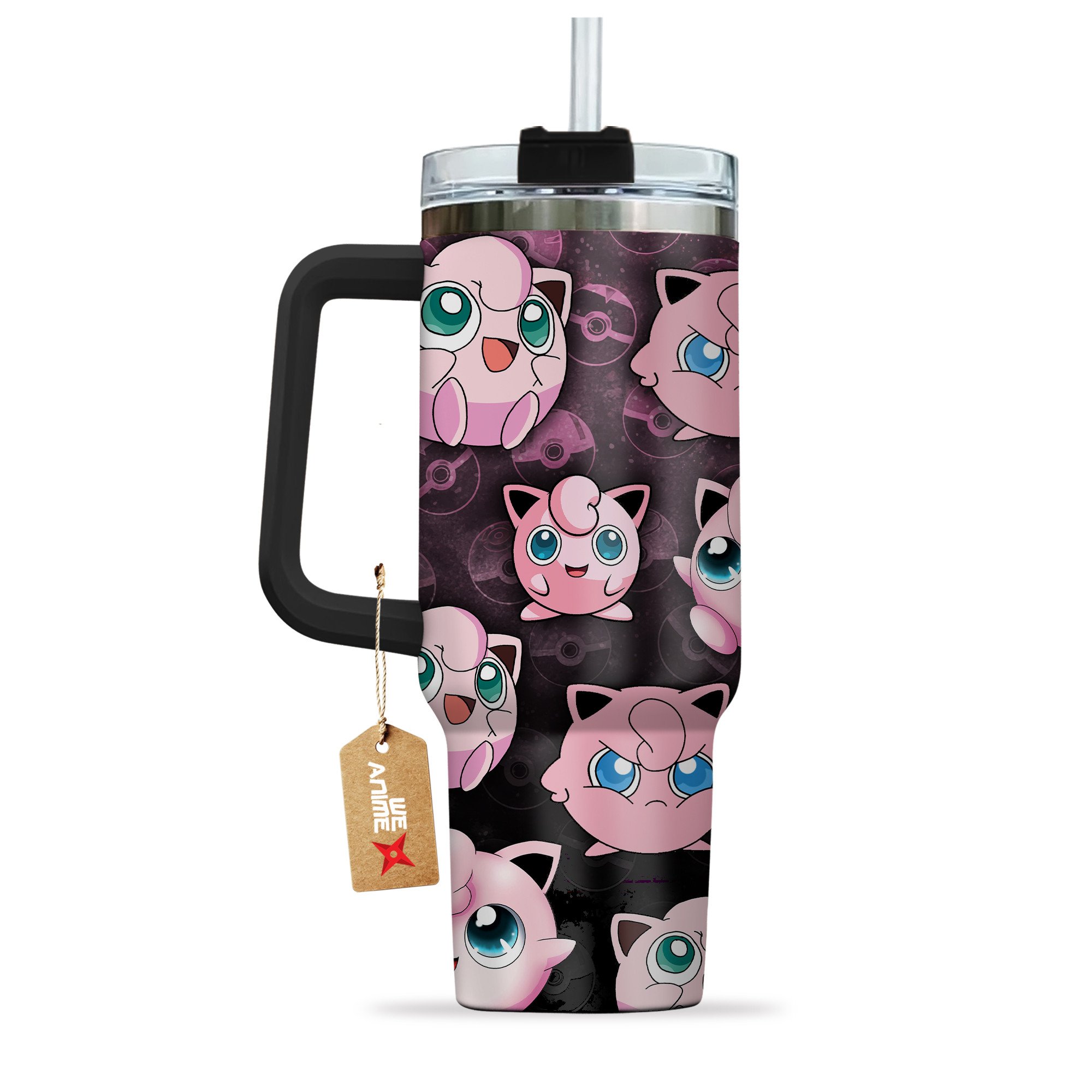 Jigglypuff Pokemon Anime Custom Stanley Cup 40 oz 30 oz Tumbler With HandleTVC2301203