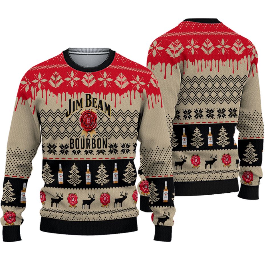 Jim Beam Stylish Christmas Sweater