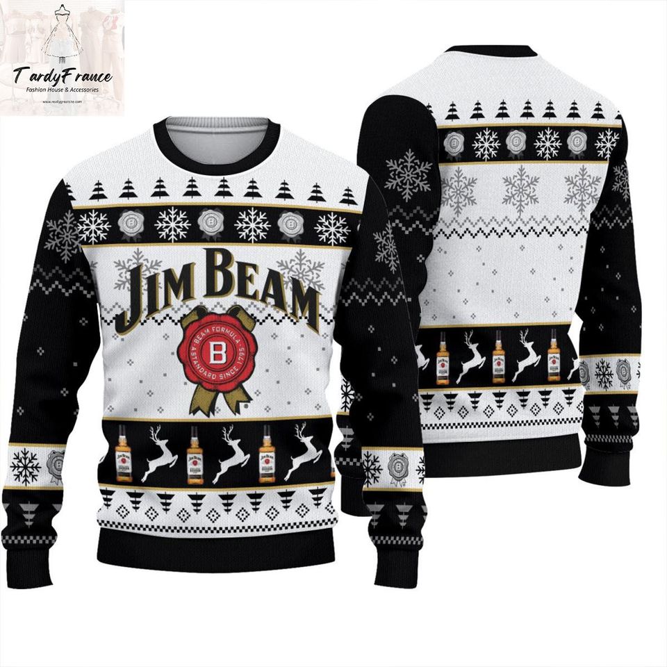 Jim Beam Stylish Ugly Christmas Sweater