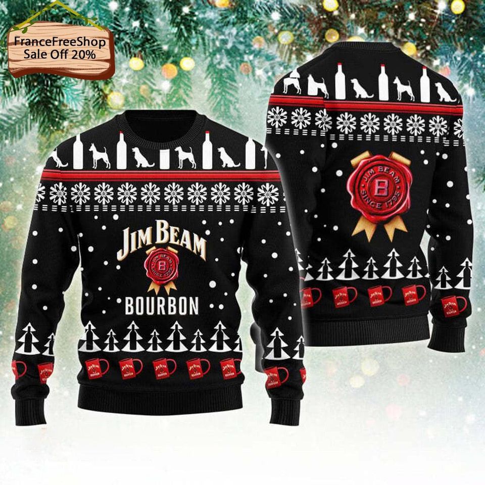 Jim Beam Ugly Sweater, Jim Beam Christmas Gift