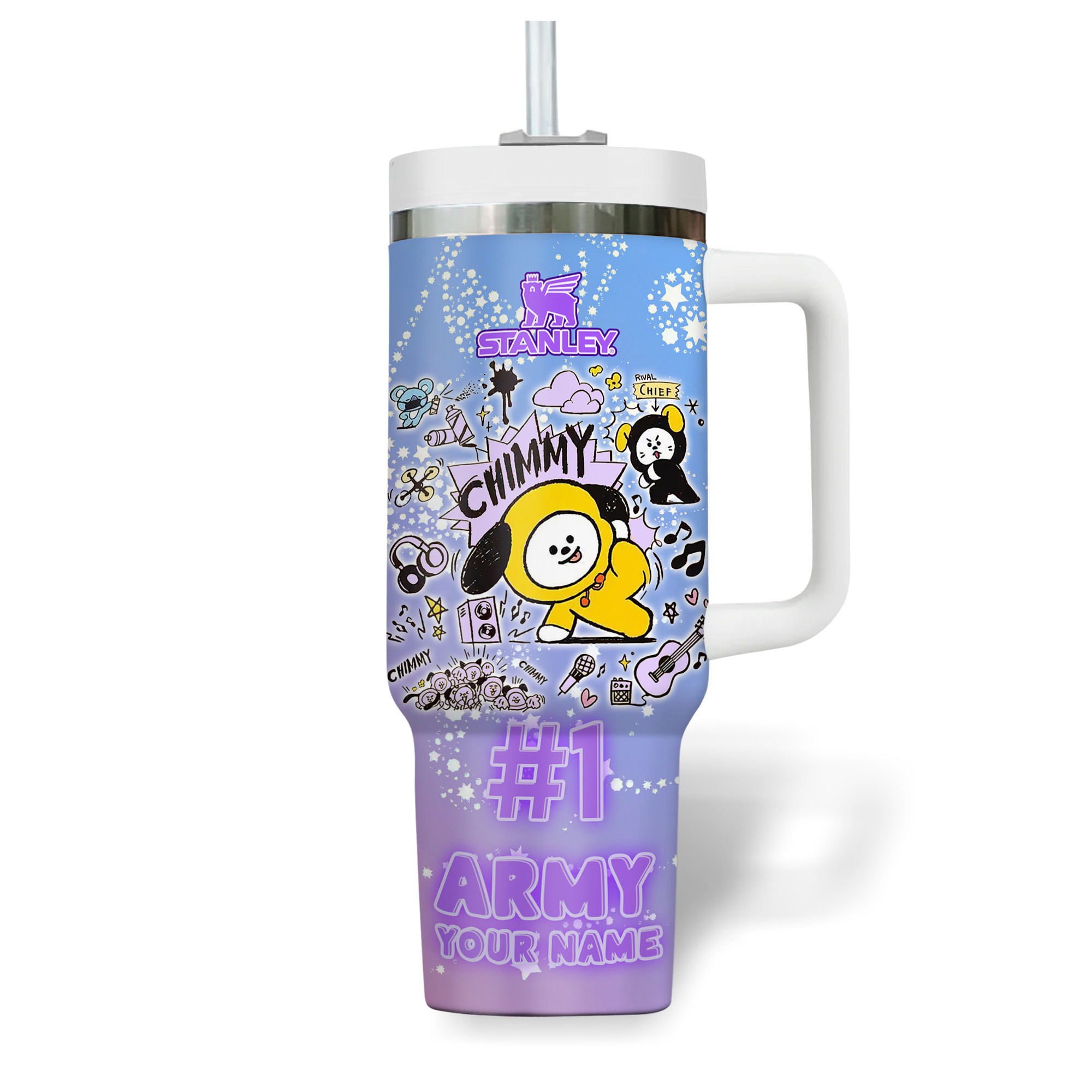 Jimin BTS Music Custom Stanley Cup 40 oz 30 oz Tumbler With HandleTVC2301180 - Image 4