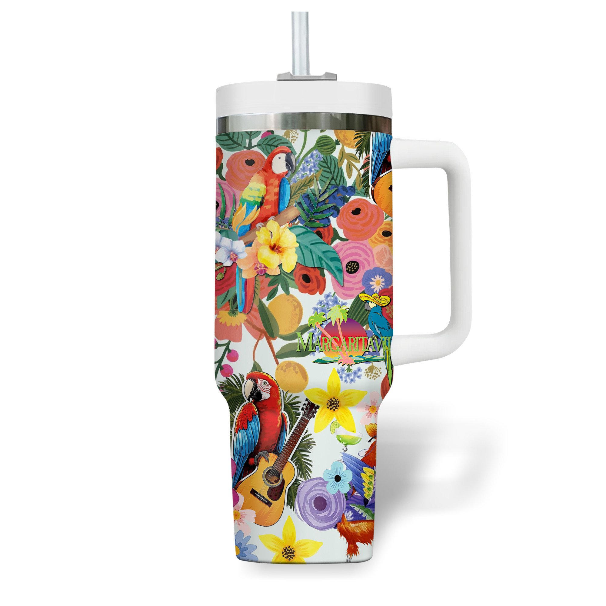 Jimmy Buffett Music Custom Stanley Cup 40 oz 30 oz Tumbler With HandleTVC2301282 - Image 4