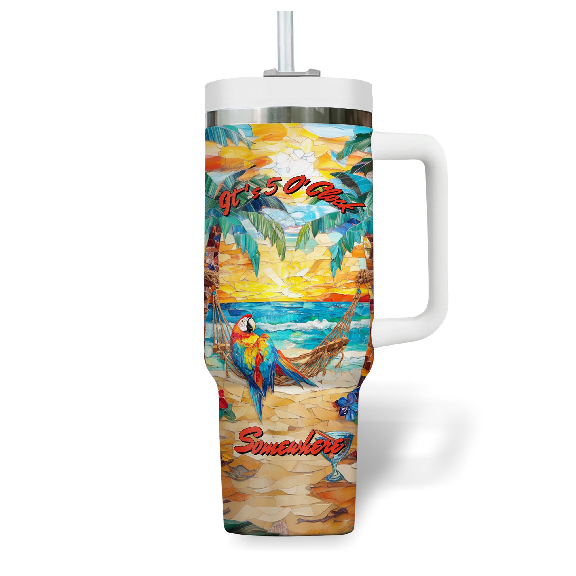 Jimmy Buffett Music Custom Stanley Cup 40 oz 30 oz Tumbler With HandleTVC2301314 - Image 4
