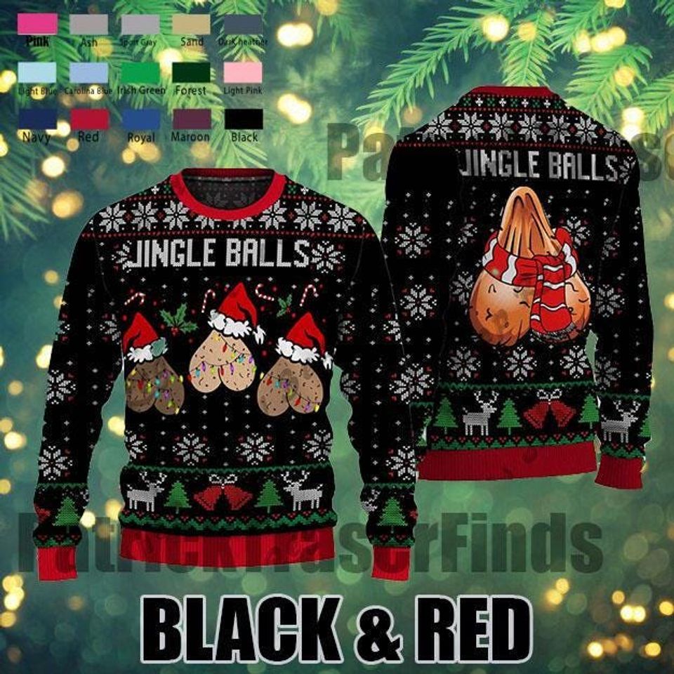 Jingle Balls Christmas Ugly Sweater, Jingle Balls