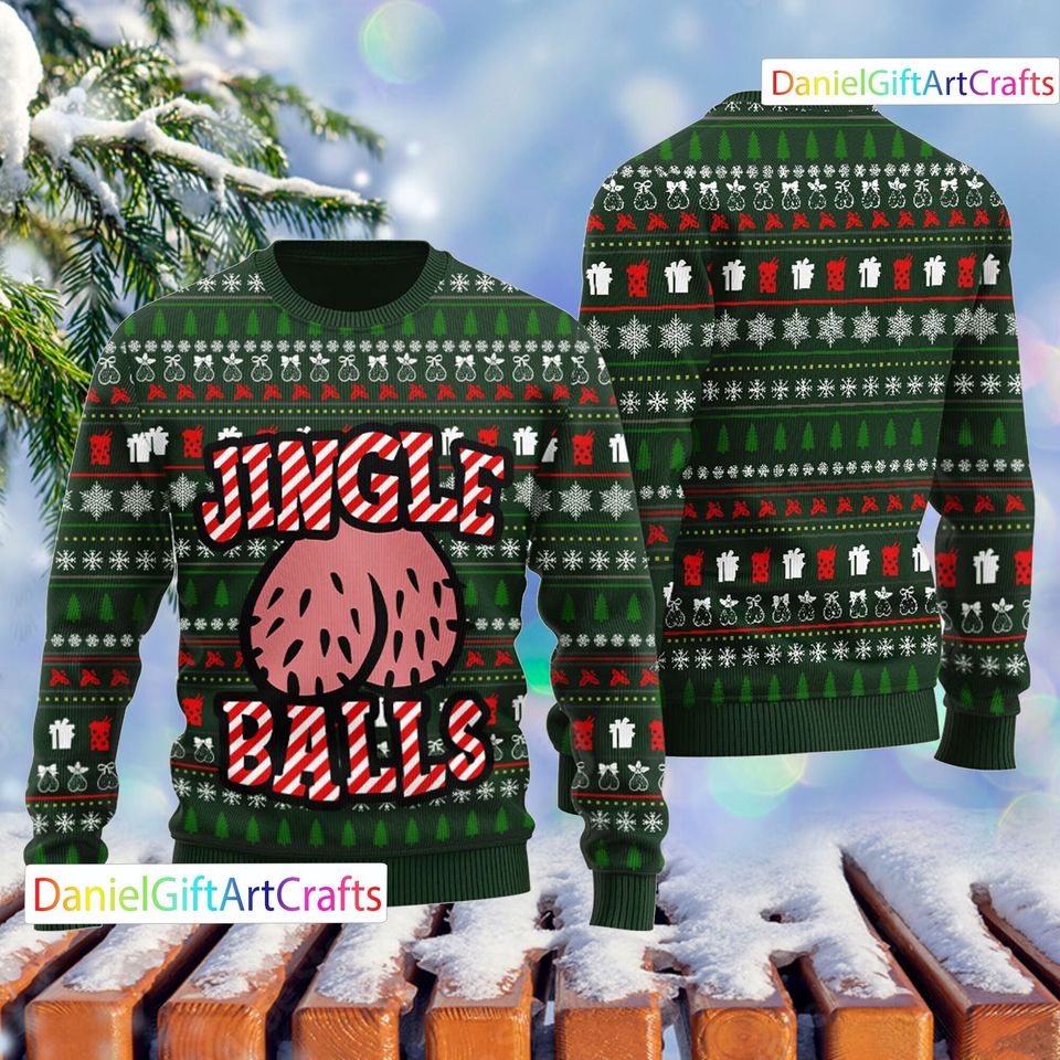 Jingle Balls Funny Christmas Sweater