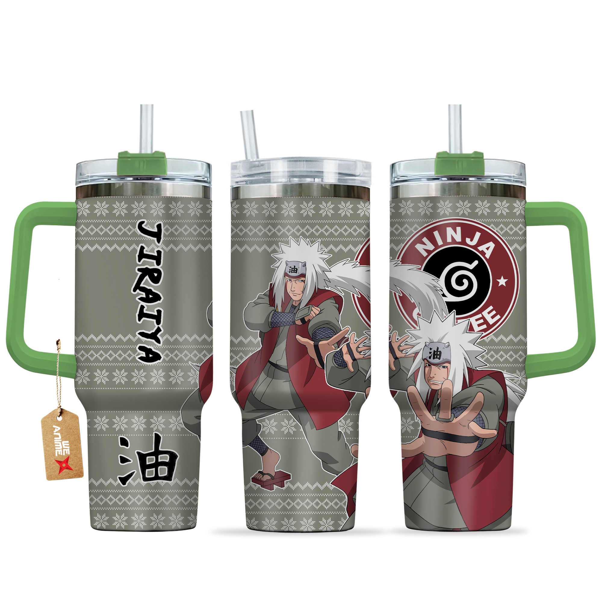 Jiraiya Naruto Anime Custom Stanley Cup 40 oz 30 oz Tumbler With HandleTVC2301163